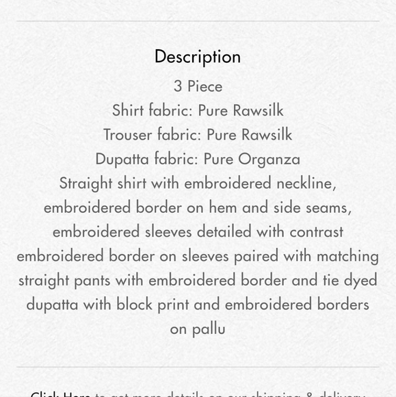 Pakistani shalwar kameez - Picture 7 of 8